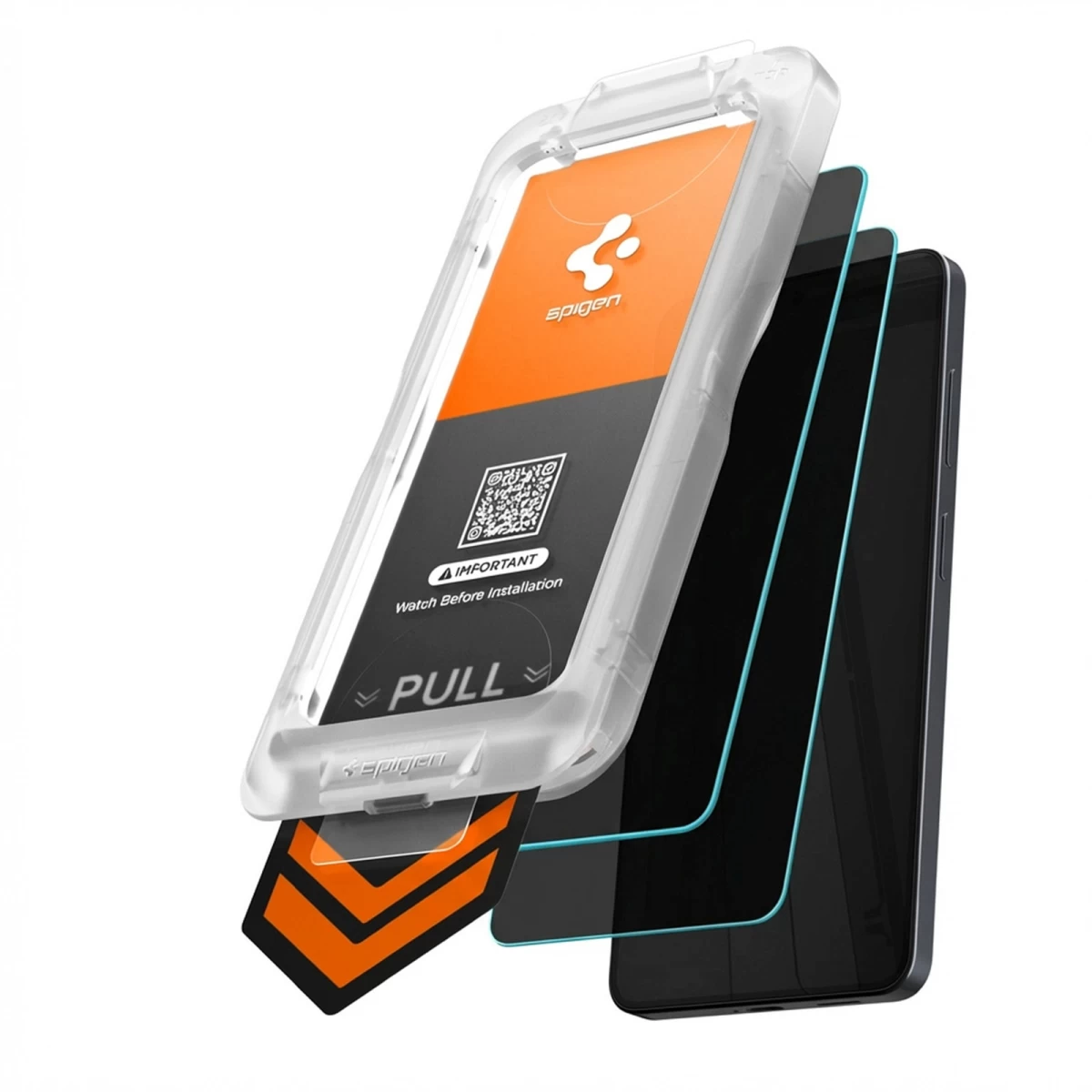 Privatumo Stiklas samsung Galaxy S26 Glas.tr Ez Fit Pro Hd - 2 Vnt.