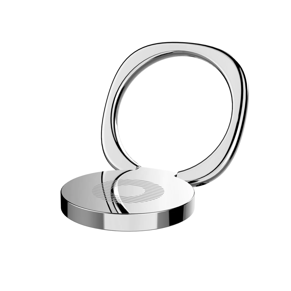 Privity Ring Magnetinis Piršto Telefono Laikiklis Su Stovo Funkcija - Sidabrinis