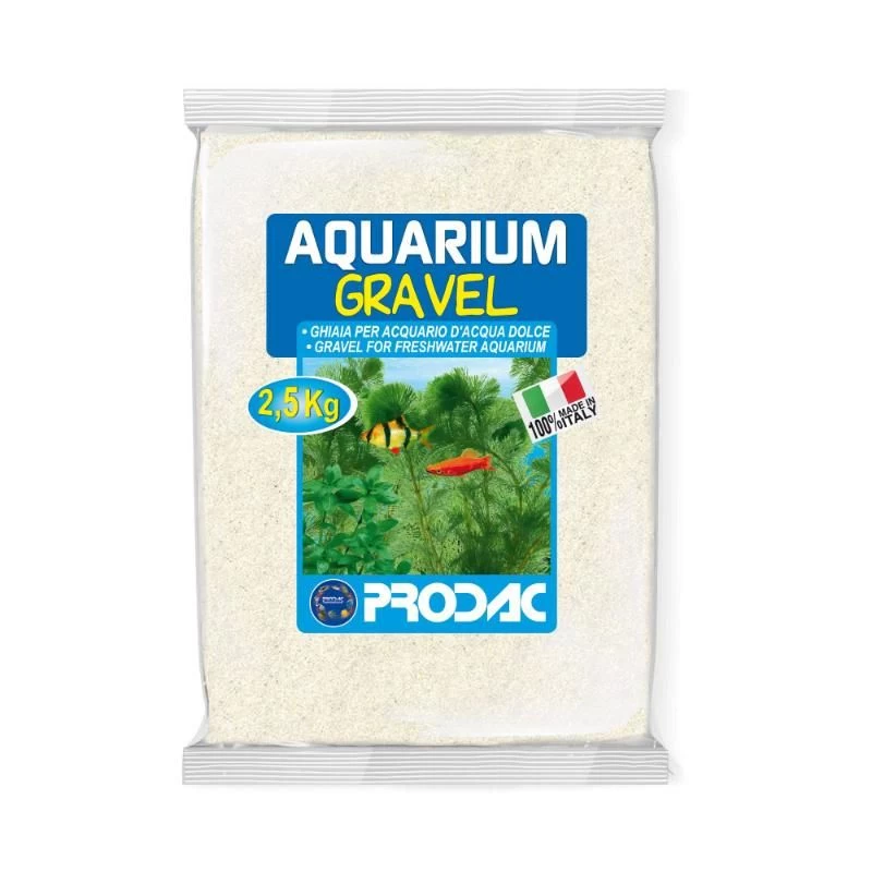 PRODAC Sand baltas smulkus gruntas 0.4-0.8mm 2.5kg, QF01