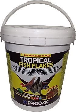 PRODAC TROPICAL FISH FLAKES dribsniai tropinėms žuvims 1kg, TROP1KG