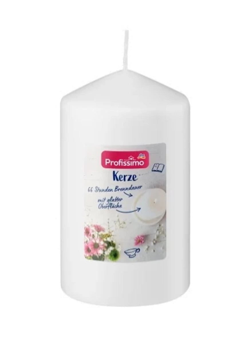 profissimo, Lygi žvakė 140/80 Balta, 1 Vnt. (vokietijos Produktas)
