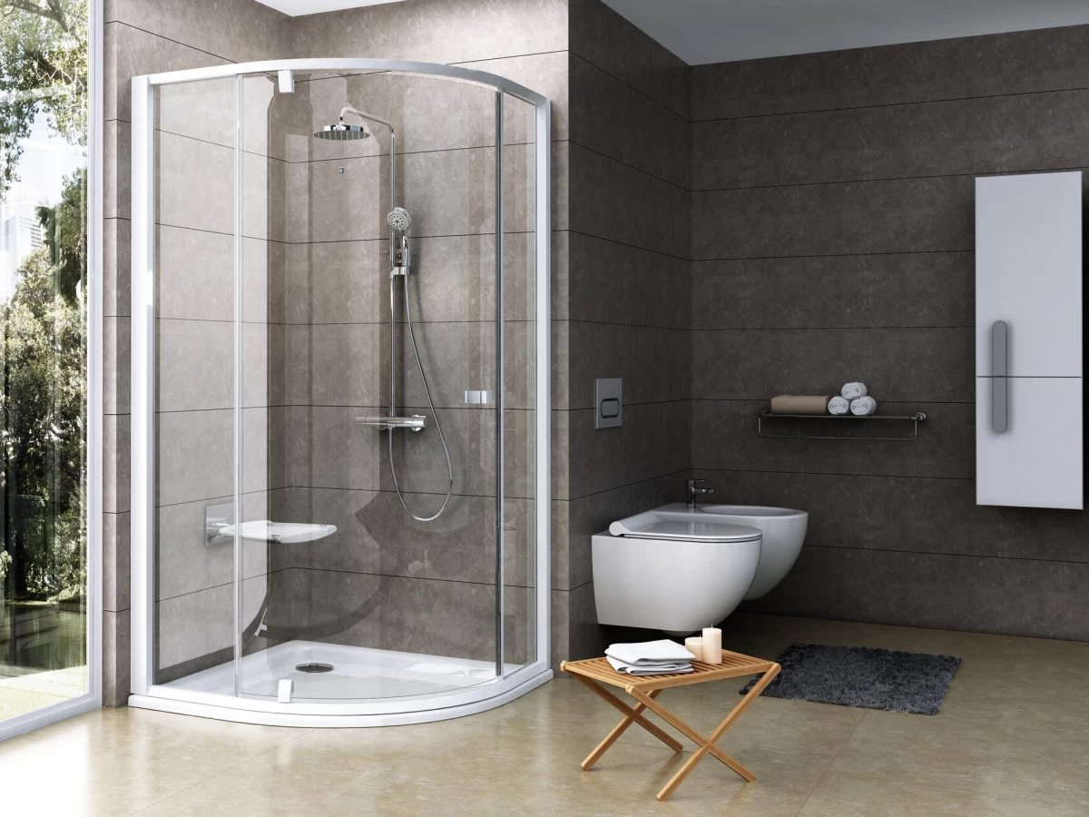PSKK3-80 balta/balta+stiklas Transparent