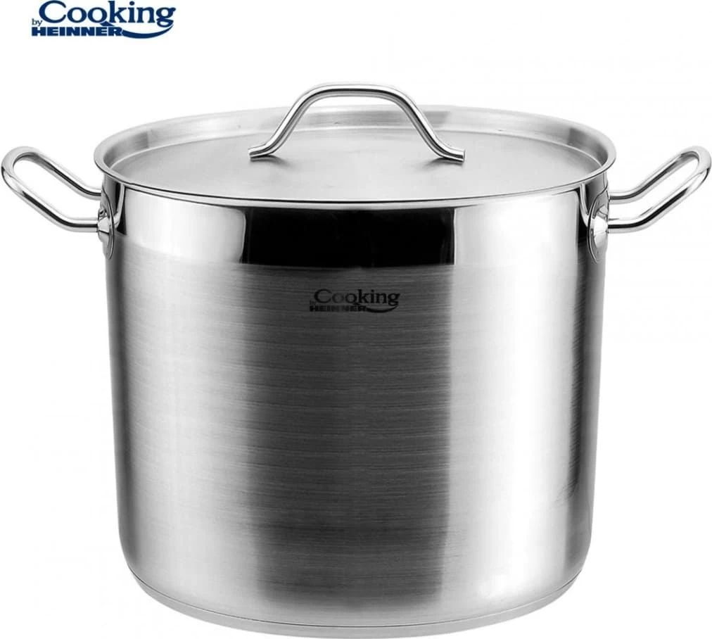 Puodas nerūdijančio plieno su teflono danga 13.5L 28x22cm HR-RW-135 HEINNER
