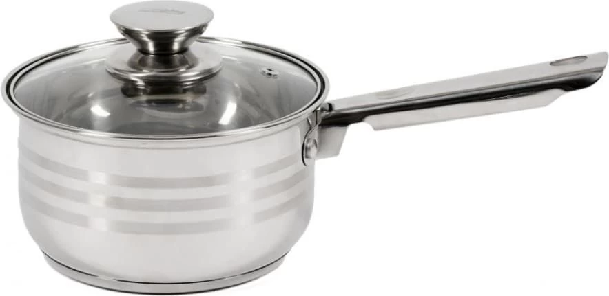 Puodas nerūdijančio plieno su teflono danga 1.9L 16x9.5cm HR-HJ-019 HEINNER