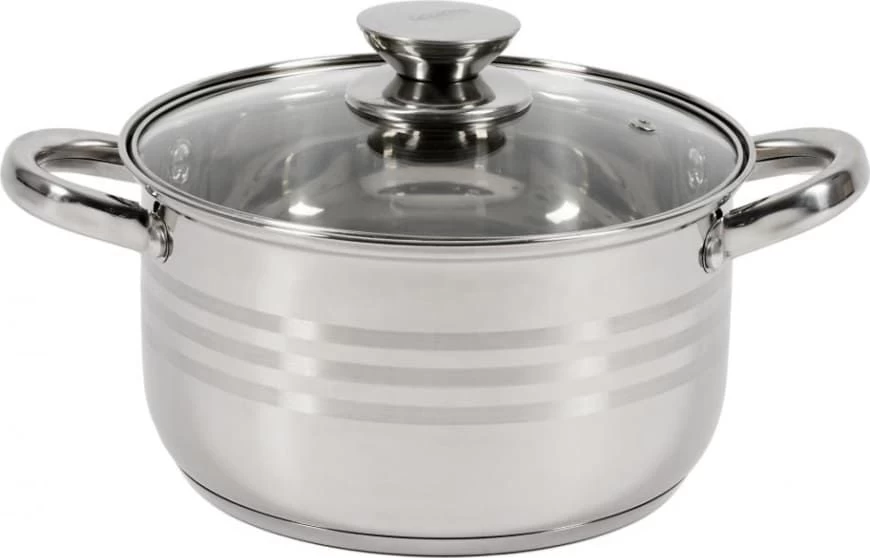 Puodas nerūdijančio plieno su teflono danga 3.5L 20x11.5cm HR-HJ-035 HEINNER