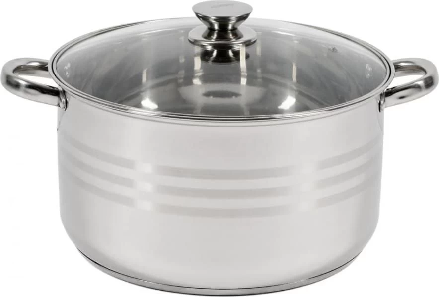 Puodas nerūdijančio plieno su teflono danga 9L 28x15.5cm HR-HJ-09 HEINNER
