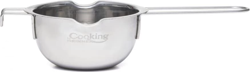 Puodas šokolado lydymui be dangčio nerūdijančio plieno 0.4L 26x14x6cm VN-FM-SS2614 HEINNER