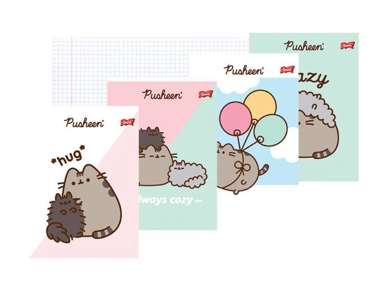 Pusheen The Cat #cz A5 32 Puslapių Pusheen Užrašų Knygelė