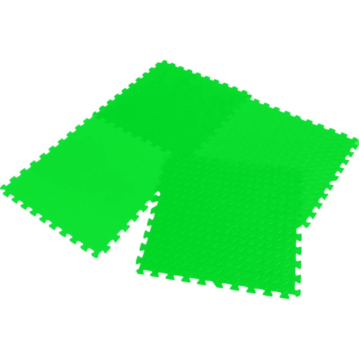 Putplasčio Dėlionės Kilimėlis Eva 60x60 Kpl. 4 Vnt. 12 Mm Enero žalias