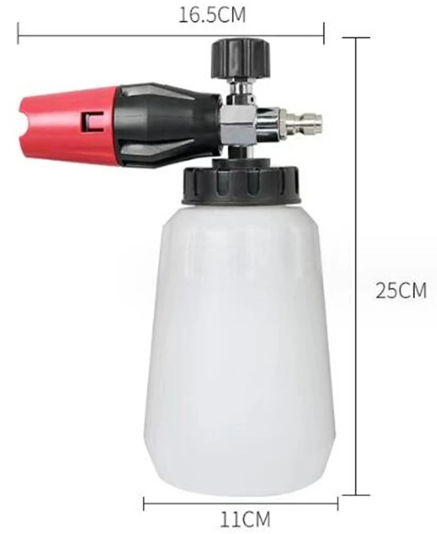 Putų generavimo pistoletas | aukšto slėgio | Snow Foam | aliuminis | 1L (SG1A)