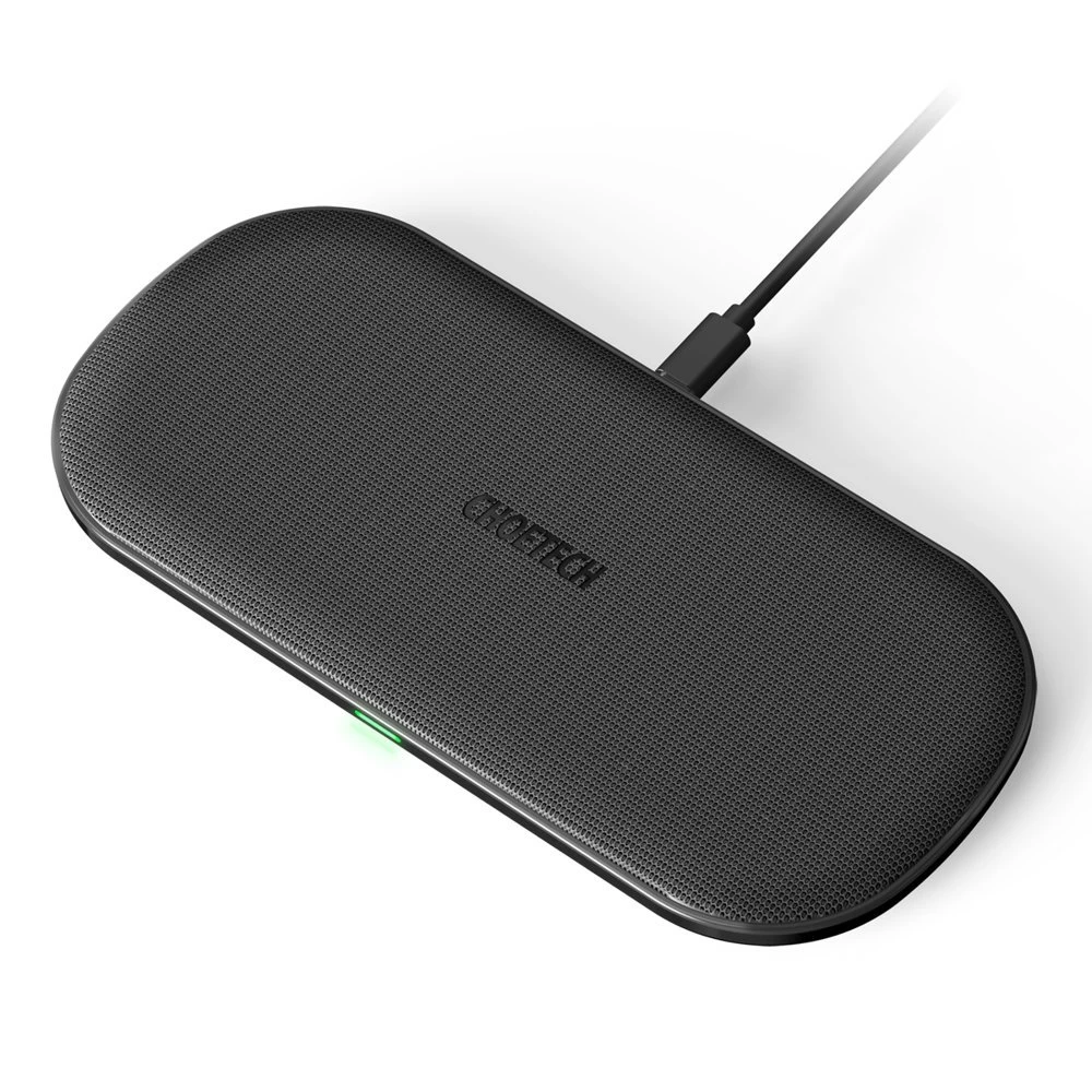 Qi Belaidis įkroviklis airpods 2in1 Telefonui Ir Ausinėms 10w, Juodas
