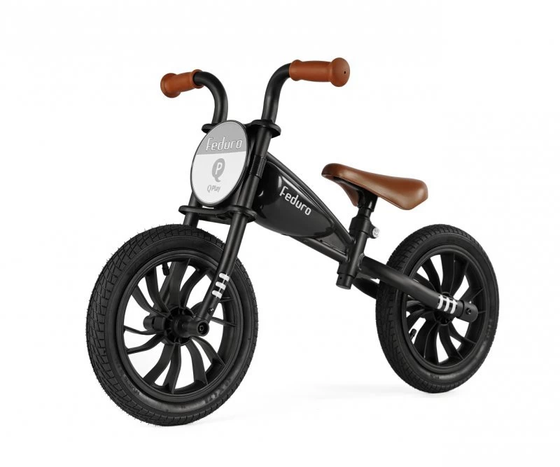 Qplay Bėgimo Dviratis Feduro Black