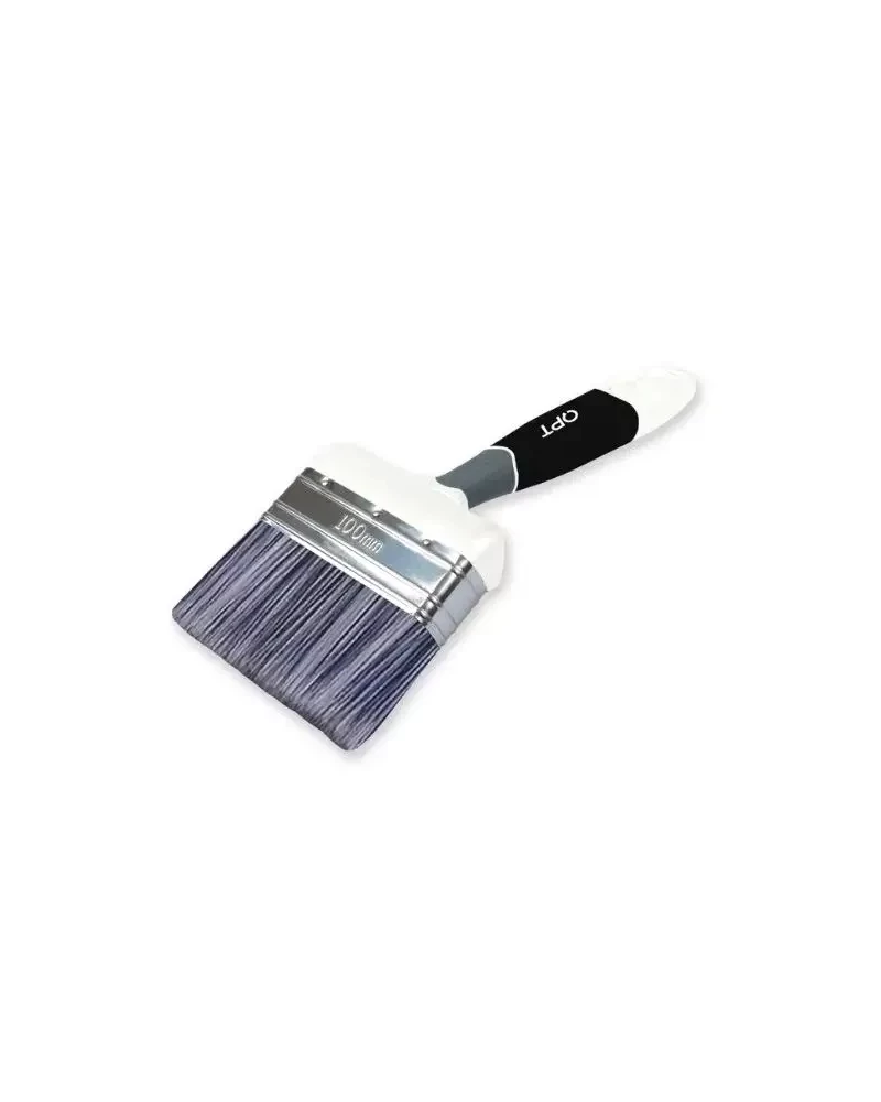 QPT Advance Max Blue lenktas teptukas fasadų dažymui - profesionalus, ištraukiamas, ergonomiškas - 75 mm - 1 QPT Advance Max Blue lenktas teptukas fasadų dažymui - profesionalus, ištraukiamas, ergonomiškas - 75 mm - 1