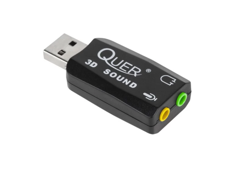 Quer 3d Plug&amp;play Garso Plokštė Kom0638