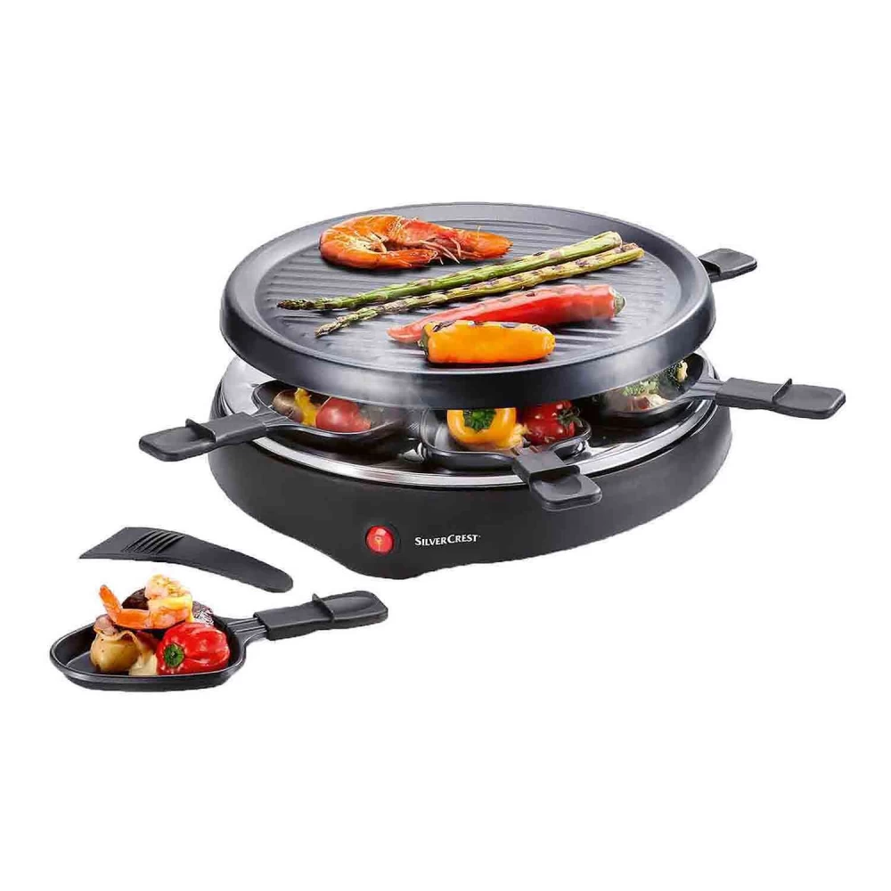 Raclette grilis silvercrest 394800 (Ekspozicinė prekė)