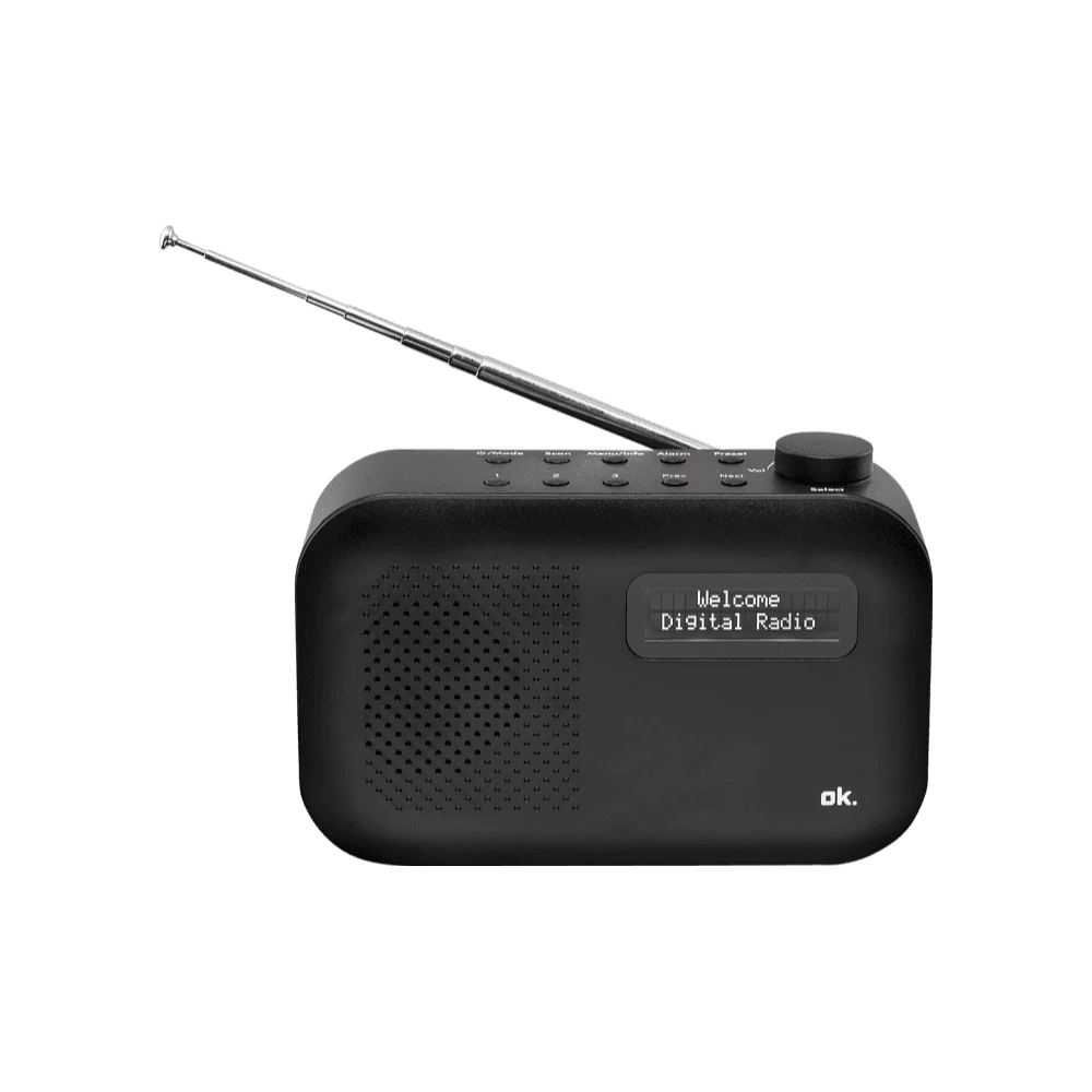 Radijas OK. ORD 111BT-B-1, DAB+, FM, Bluetooth, (Ekspozicinė prekė)