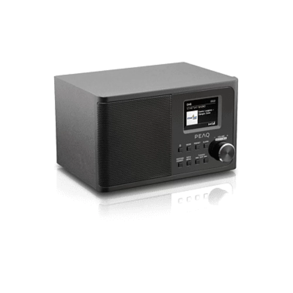 Radijo Imtuvas PEAQ Radio DAB+ Bluetooth PDR170BT-B (Ekspozicinė prekė)