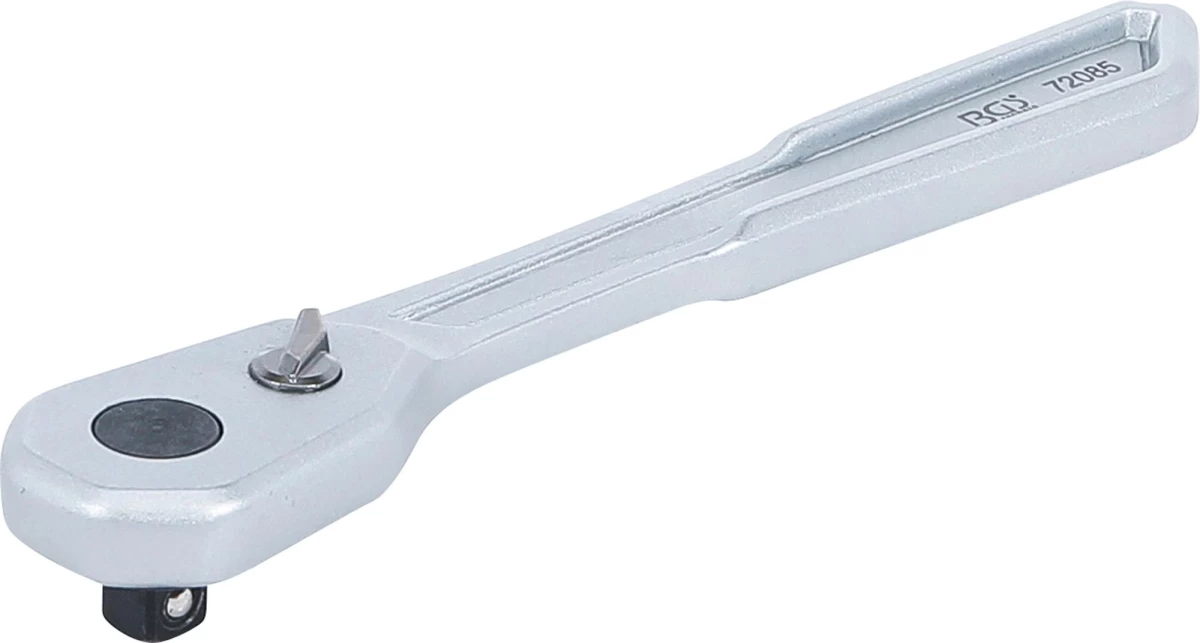 Rankena galvutėms terkšlinė | ypač plona | smulkūs dantukai | 6.3 mm (1/4) (72085)