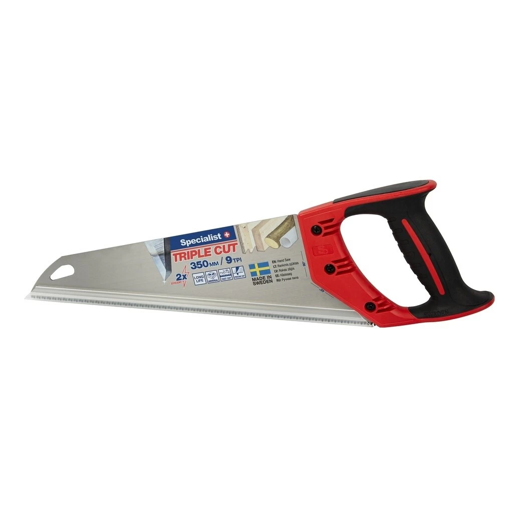 Rankinis pjūklas Specialist Triple Cut, 350mm, 9TPI