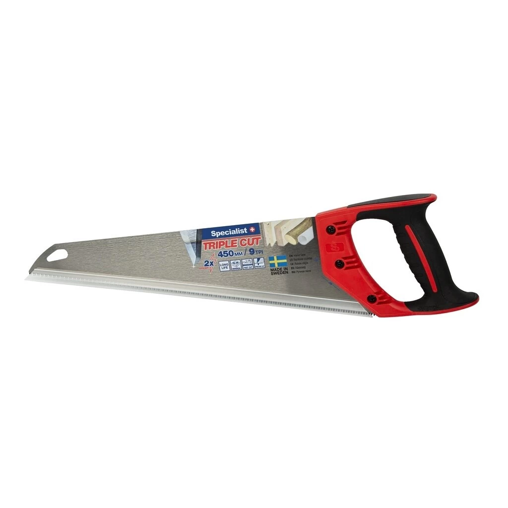 Rankinis pjūklas Specialist Triple Cut, 450mm, 9TPI