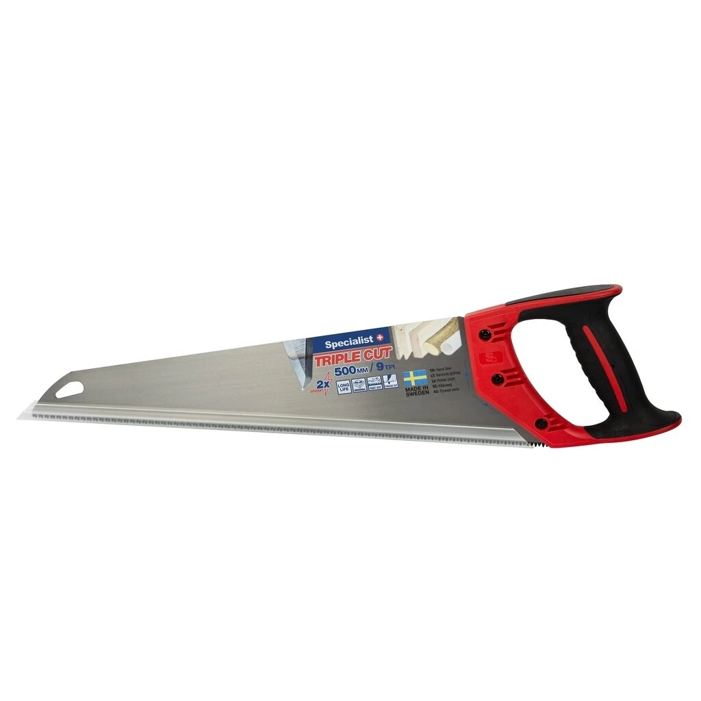 Rankinis pjūklas Specialist Triple Cut, 500mm, 9TPI