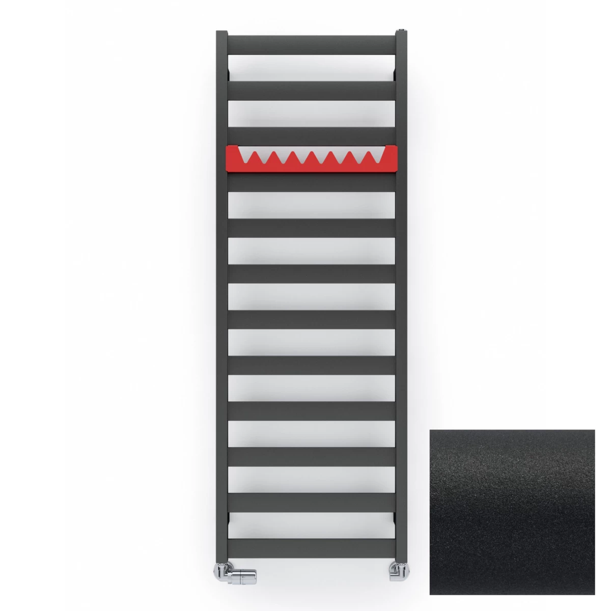 Rankšluosčių džiovintuvas Terma Vivo 1150x500 mm, metallic black