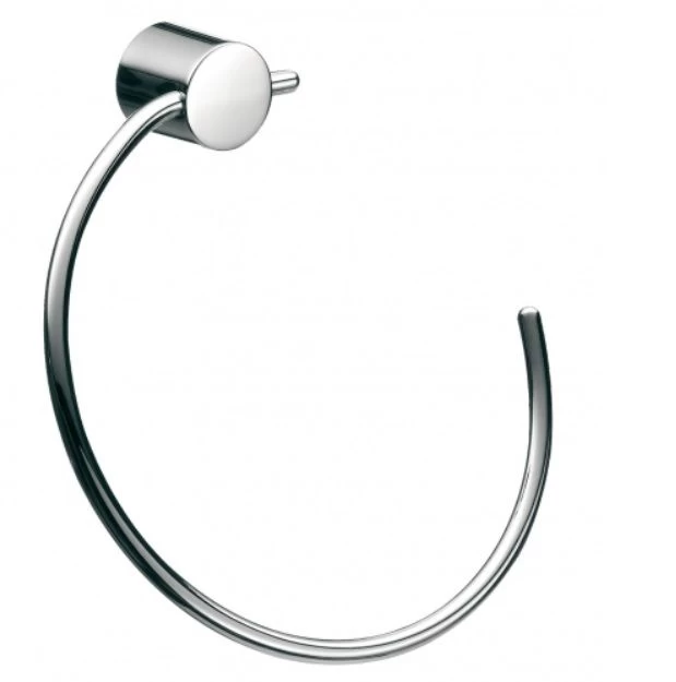 Rankšluosčių laikiklis - žiedas Emco RONDO2, chromas 455500100