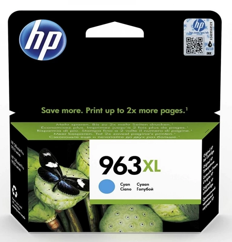 Rašalas Hp 963xl Cyan 3ja27ae
