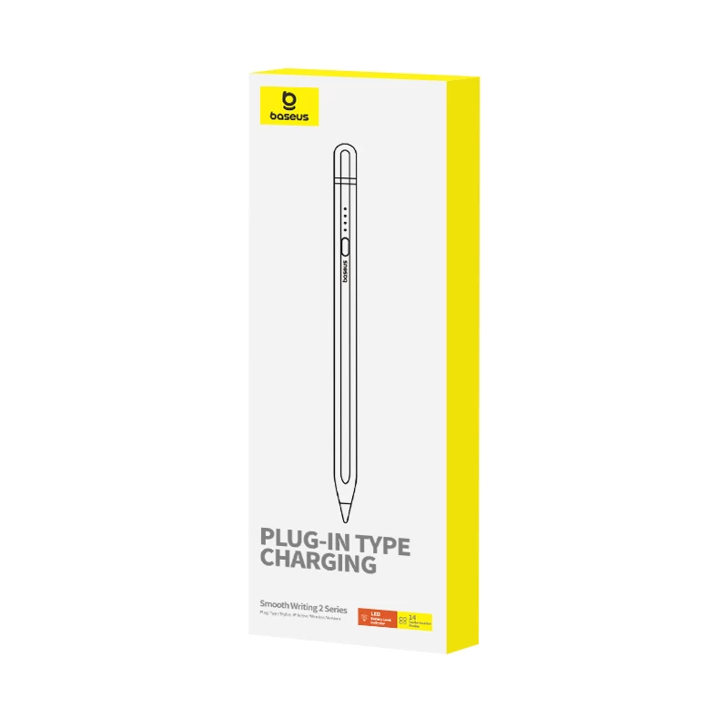 Rašiklis ipad Su Aktyviu Keičiamu Antgaliu smooth Writing 2 + Usb-a Laidas, Baltas