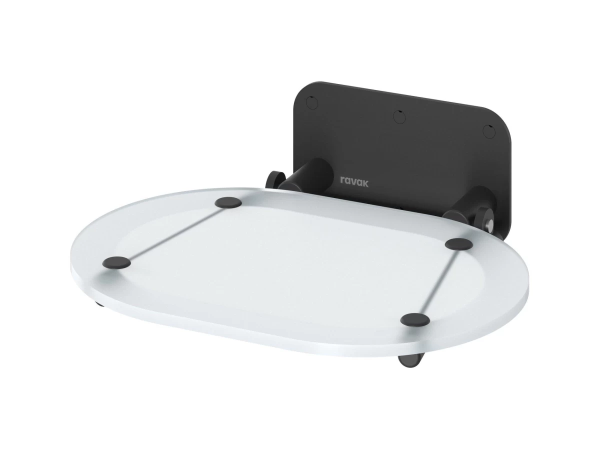 Ravak Dušo sėdynė Chrome, clear/juoda, B8F0000065