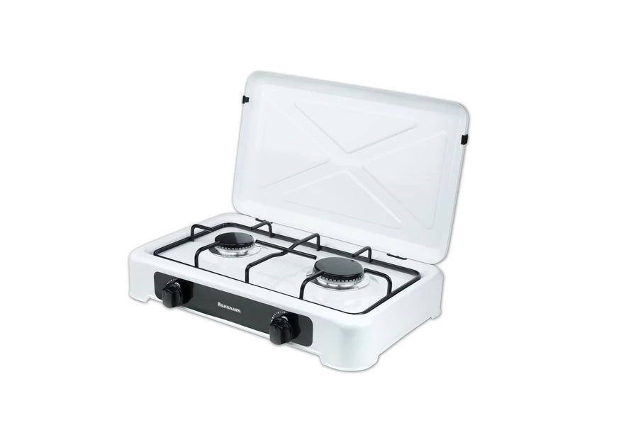 Ravanson K-02T hob White Countertop Gas 2 zone(s)