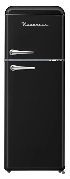 Ravanson LKK-210RB fridge-freezer Freestanding Black A++