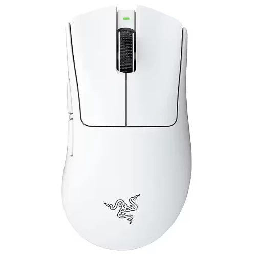 Razer DeathAdder V4 Pro Belaidė žaidimų pelė RF Wireless + USB-A, 45000 DPI, Balta
