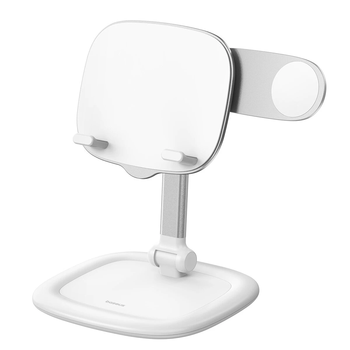 Reguliuojamas Planšetinių Kompiuterių Ir Telefonų Stovas seashell Series, Baltas
