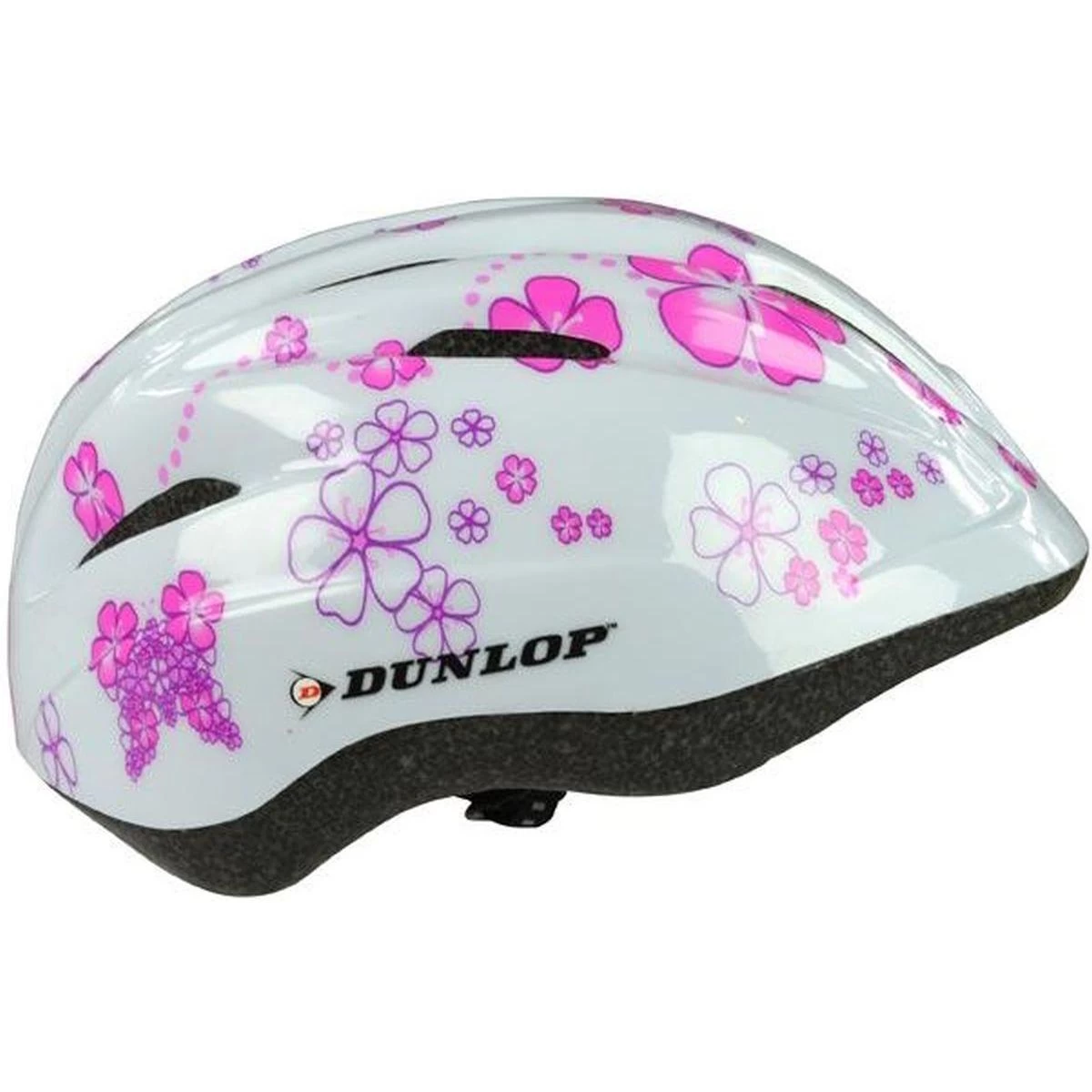 Reguliuojamas Vaikiškas Dviratininko šalmas Dunlop R. (48-52cm ) Baltas