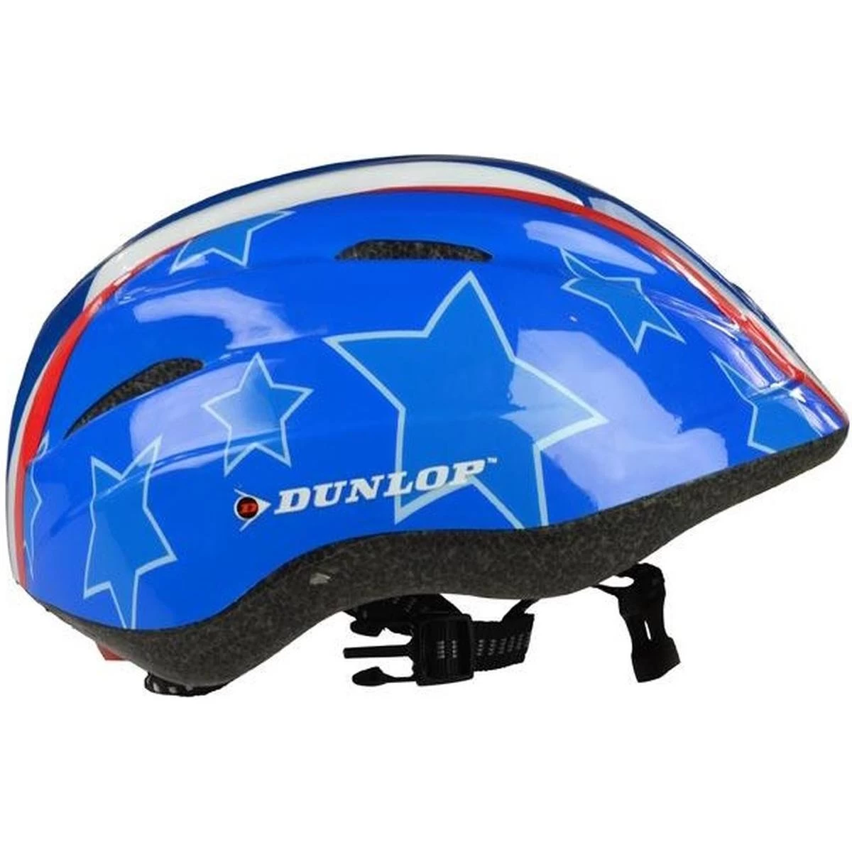Reguliuojamas Vaikiškas Dviratininko šalmas Dunlop R. (48-52cm) Mėlynas