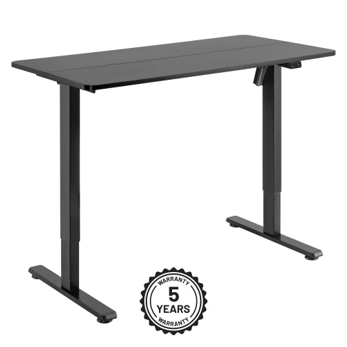 Reguliuojamo aukščio stalas Up Up Frigg Juodas