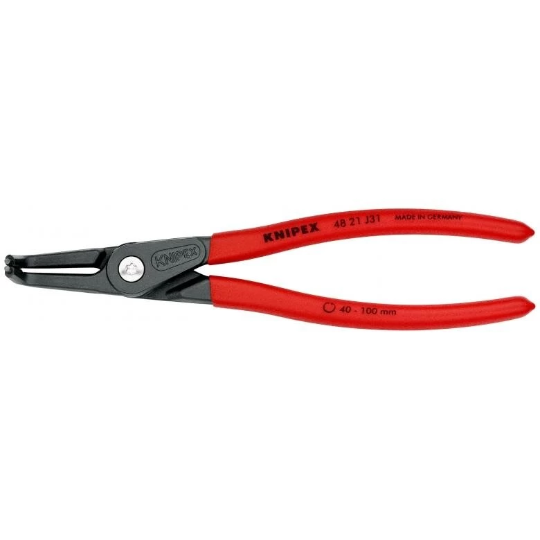 Replės vidiniams žiedams. Lenktos 210mm (Ø40-100mm) KNIPEX Replės vidiniams žiedams. Lenktos 210mm (Ø40-100mm) KNIPEX