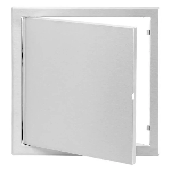 Revizinės durelės INOX Europlast, 150x150mm balta sp.