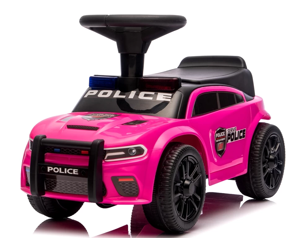 Rider J3 Pink Police Muzika, žibintai, Bamperis