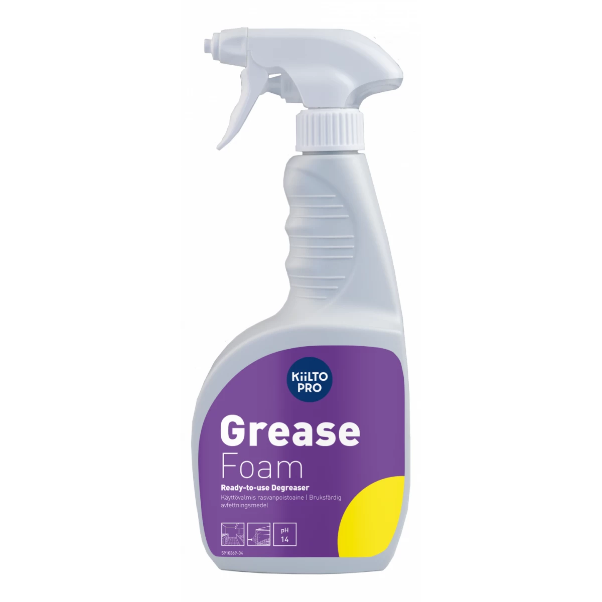 Riebalų šalinimo priemonė KIILTO Grease Foam, 750ml Riebalų šalinimo priemonė KIILTO Grease Foam, 750ml