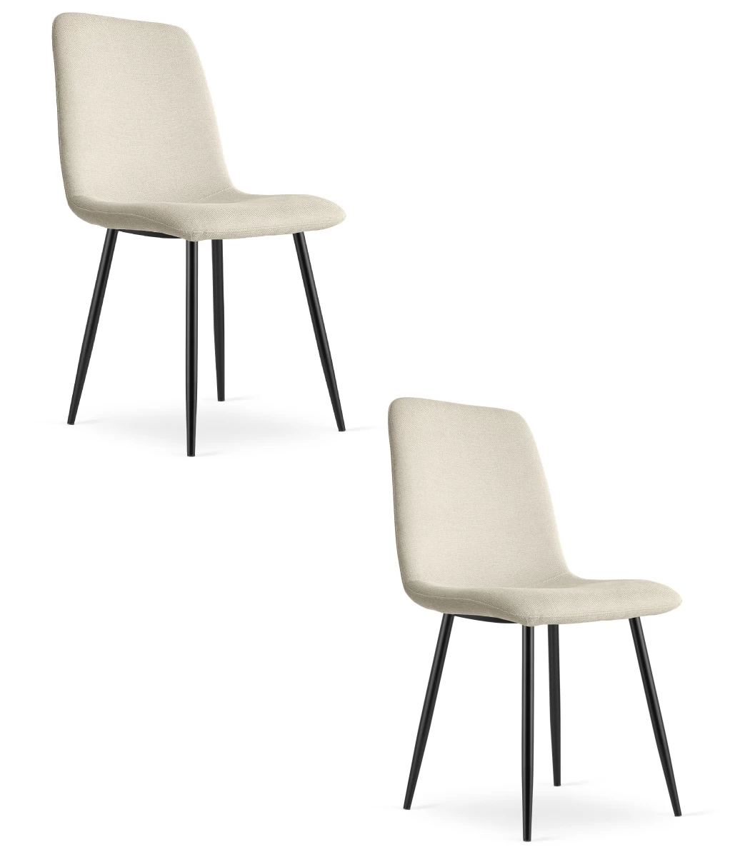 rift Kėdė - Smėlio Spalvos / Kojų Spalva Juoda X 2