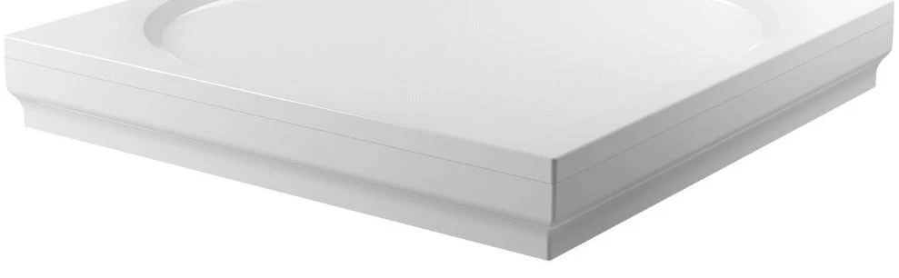 Riho Kolping dušo padėklo šoninė panelė 80x80 cm, balta 209314