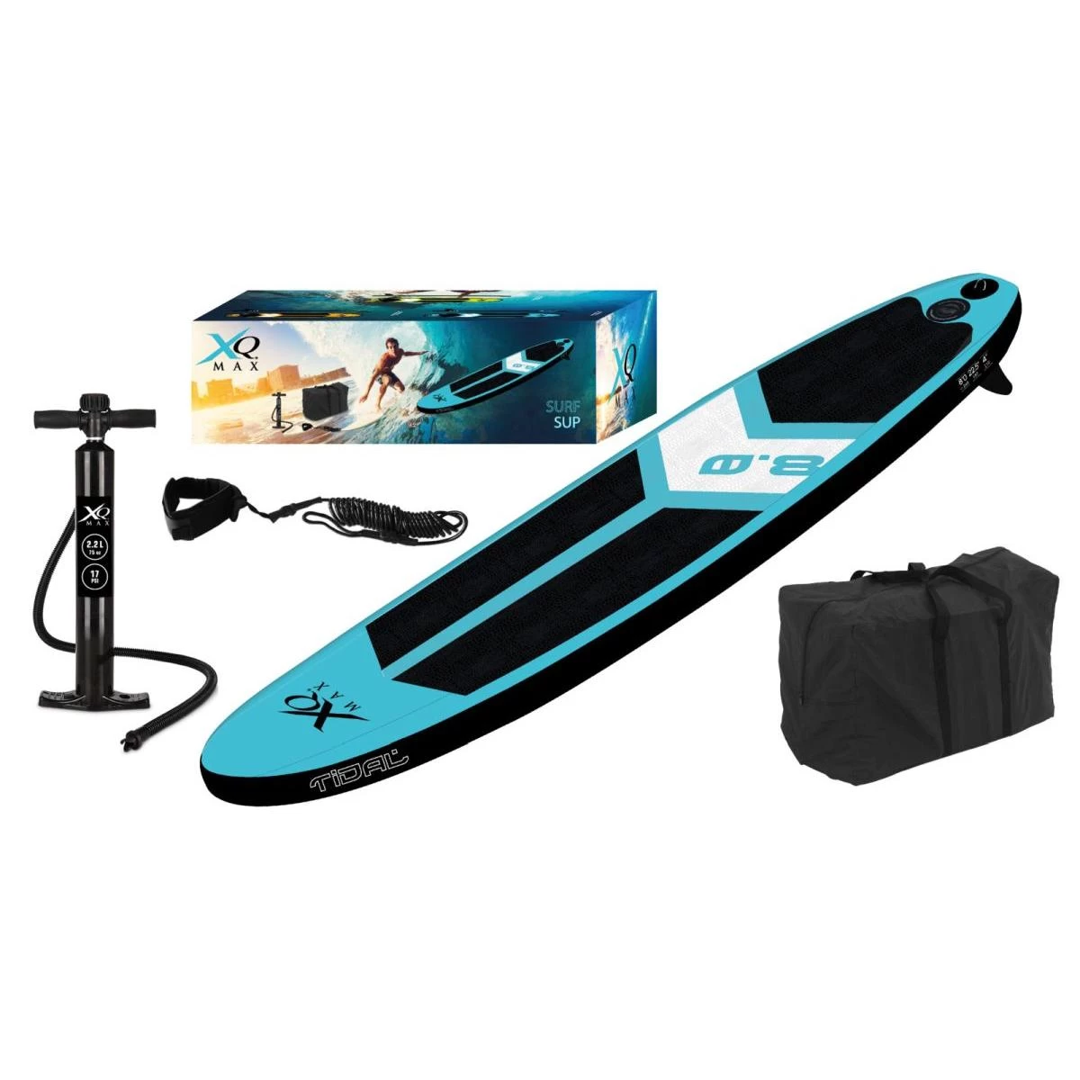 Rinkinys - Sup 90kg Surf 245 X 57 X 10cm Mėlyna