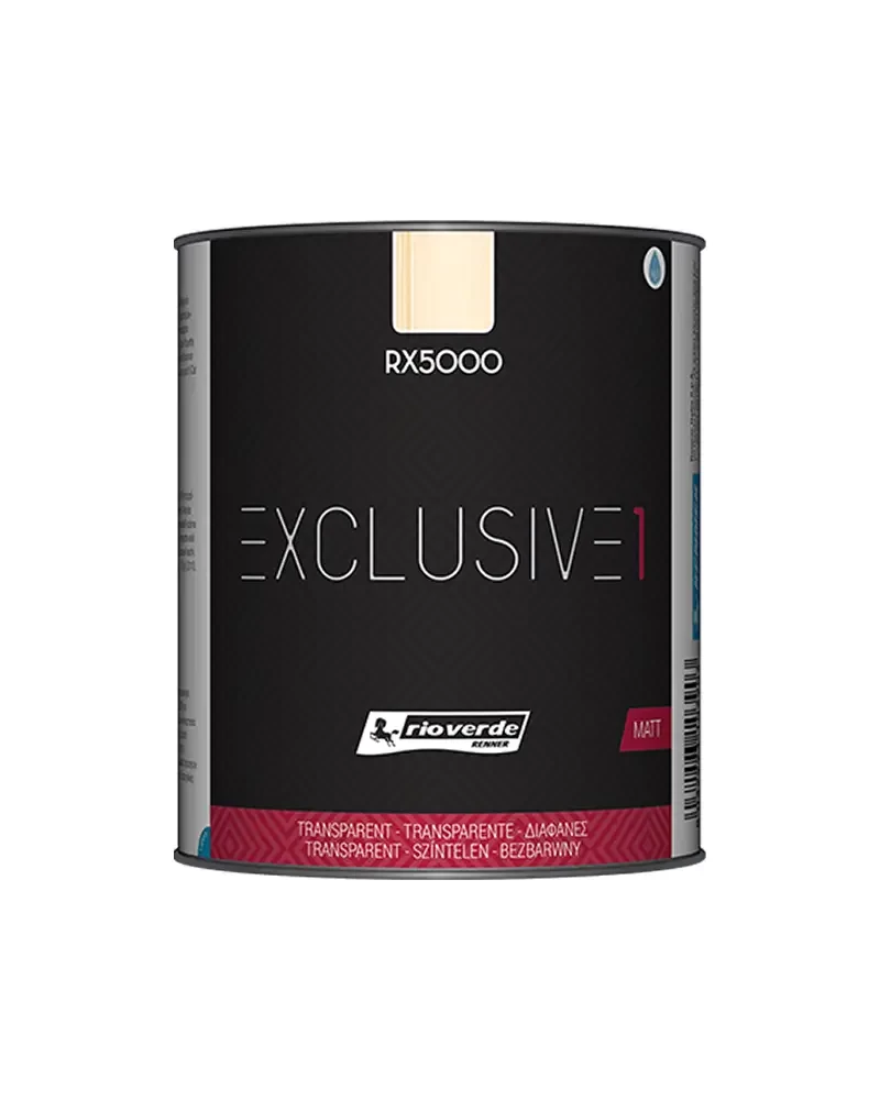 Rio Verde EXCLUSIVE 1 - universali matinė medienos apsaugos priemonė su apsauga nuo UV spindulių - 0.25 L - KLAR