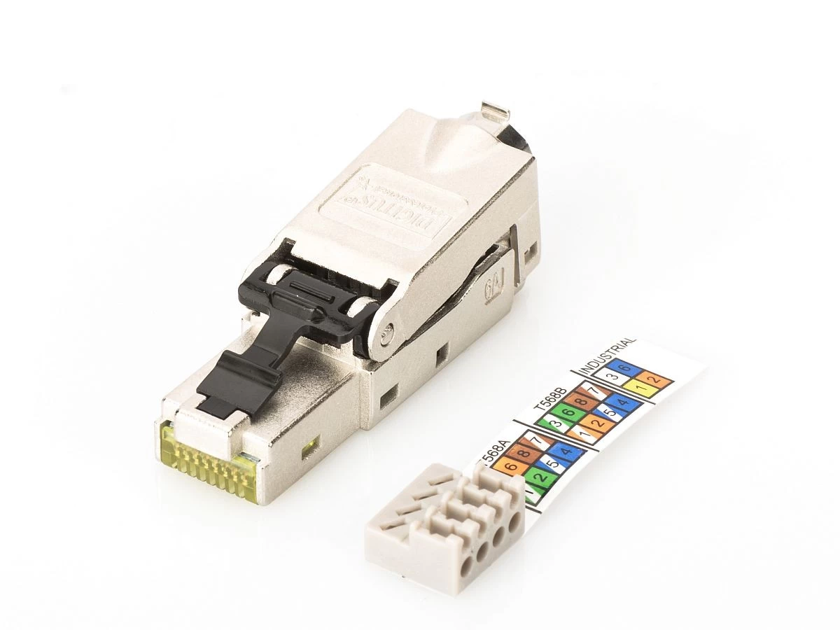 RJ45 cat.6a connector    for assembly Ethernet