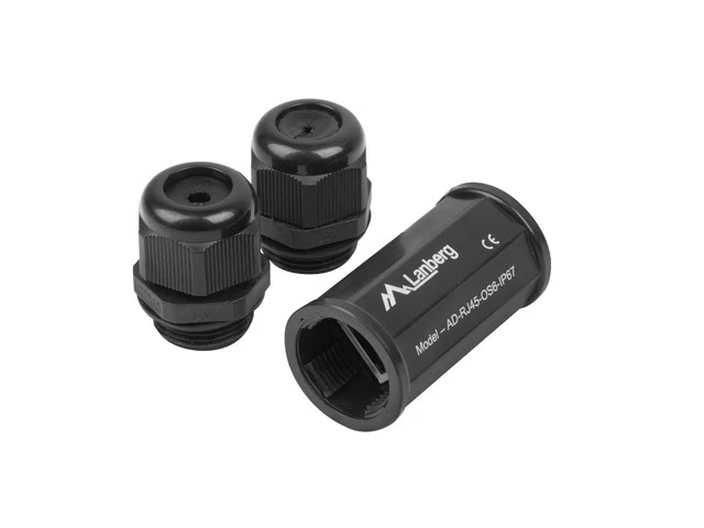 RJ45 inline coupler     IP67 cat. 6 FTP