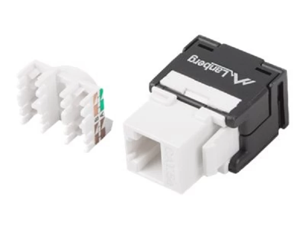 Rj45 - Lsa Utp Cat.5e 180 Laipsnių Keystone Modulis Be įrankių Montavimo Dėžutei