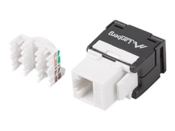 Rj45 - Lsa Utp Cat.6 180 Laipsnių Keystone Modulis Be įrankių Montavimo Dėžutei