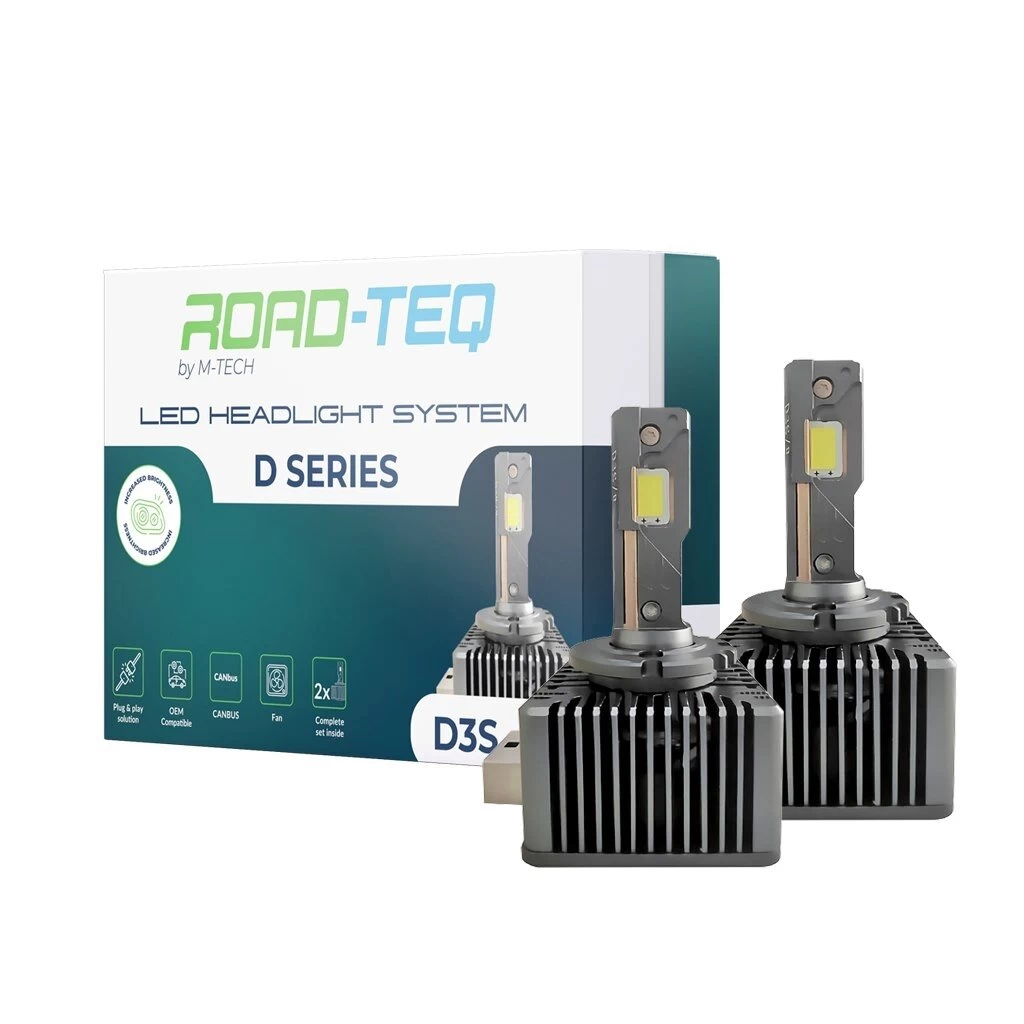 ROAD-TEQ“ „LZN Series D3S LED 2 vnt.komplekte